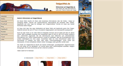 Desktop Screenshot of geigenweb.de
